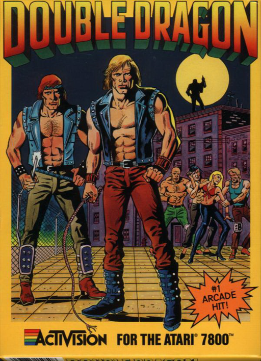 Double Dragon (Europe) 7800 Game Cover